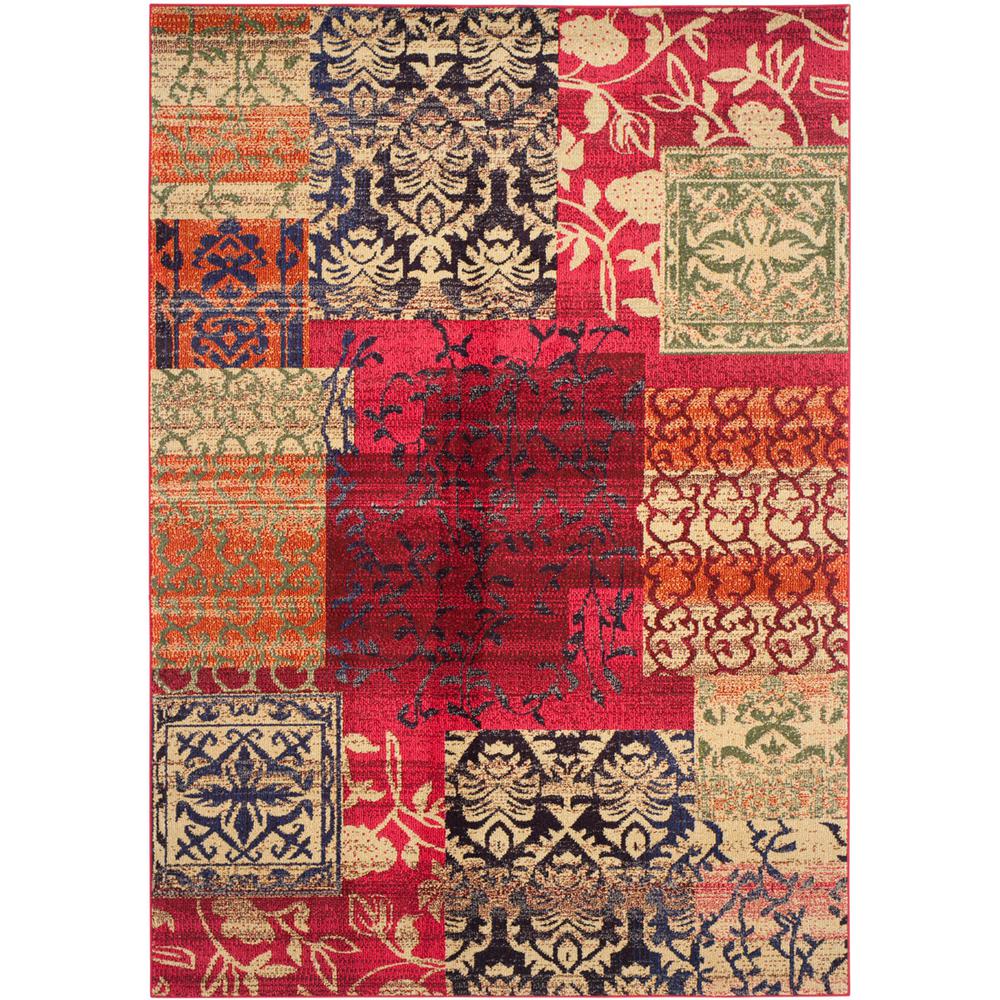 MONACO, MULTI, 6'-7" X 9'-2", Area Rug, MNC211F-6