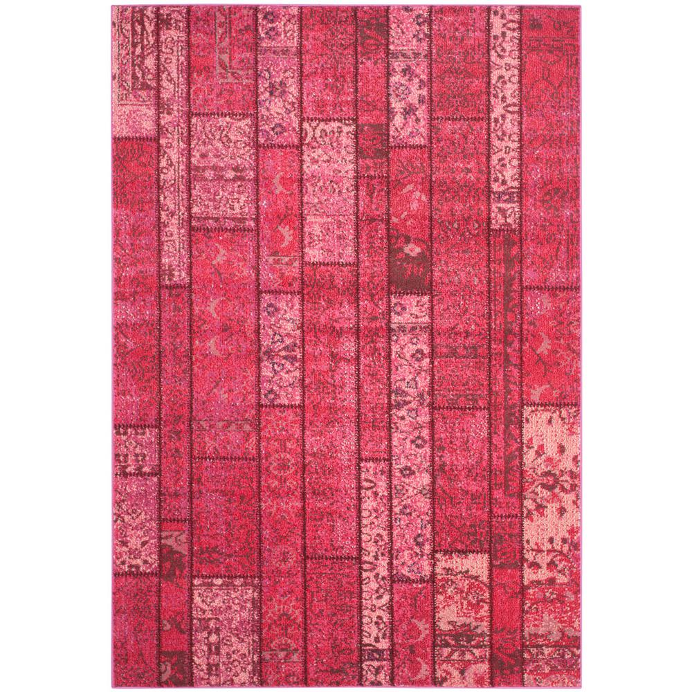 MONACO, PINK / MULTI, 4' X 5'-7", Area Rug, MNC216D-4