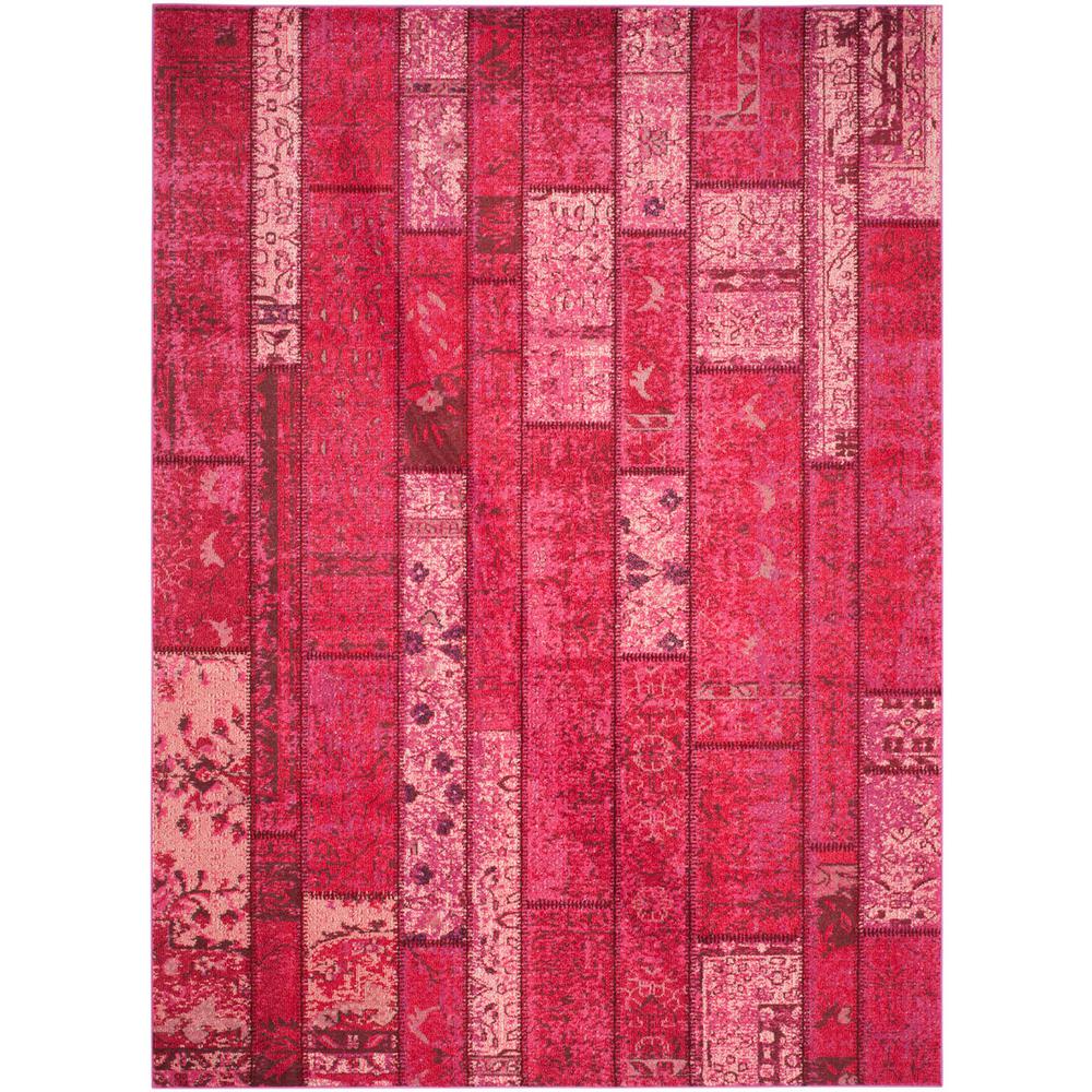 MONACO, PINK / MULTI, 8' X 11', Area Rug, MNC216D-8