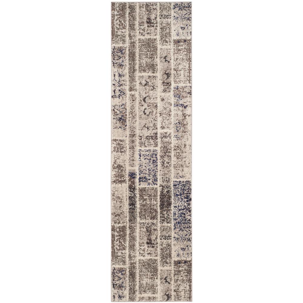 MONACO, BEIGE / MULTI, 2'-2" X 8', Area Rug