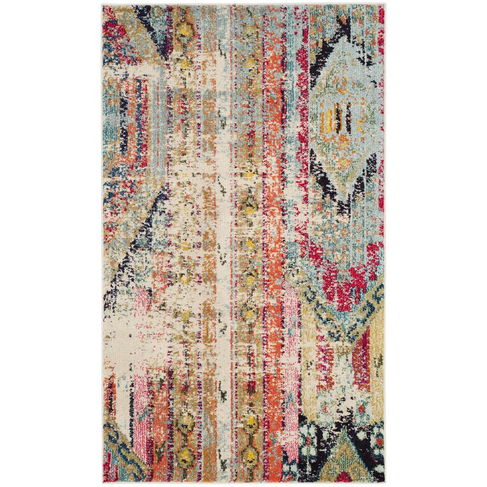 MONACO, MULTI, 2'-2" X 4', Area Rug