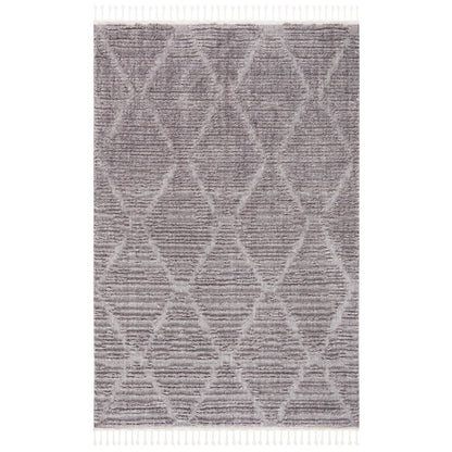 Marrakesh Diamond Lattice Rug - Grey - 3'-0" x 5'-0"