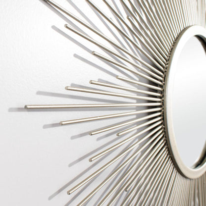 Alves Sunburst Mirror, Champagne