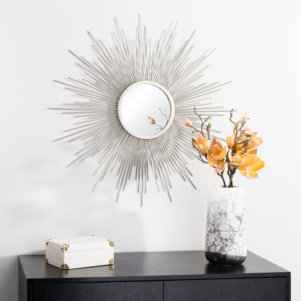 Alves Sunburst Mirror, Champagne