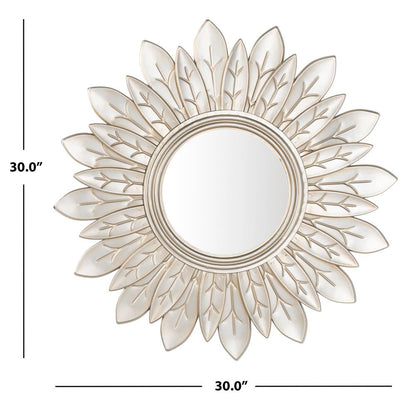 Alba Sunburst Mirror, Champagne