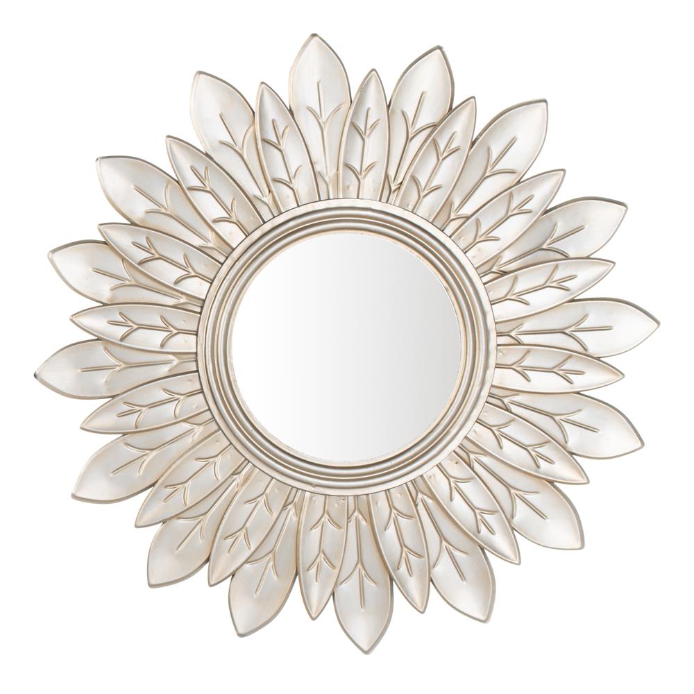Alba Sunburst Mirror, Champagne