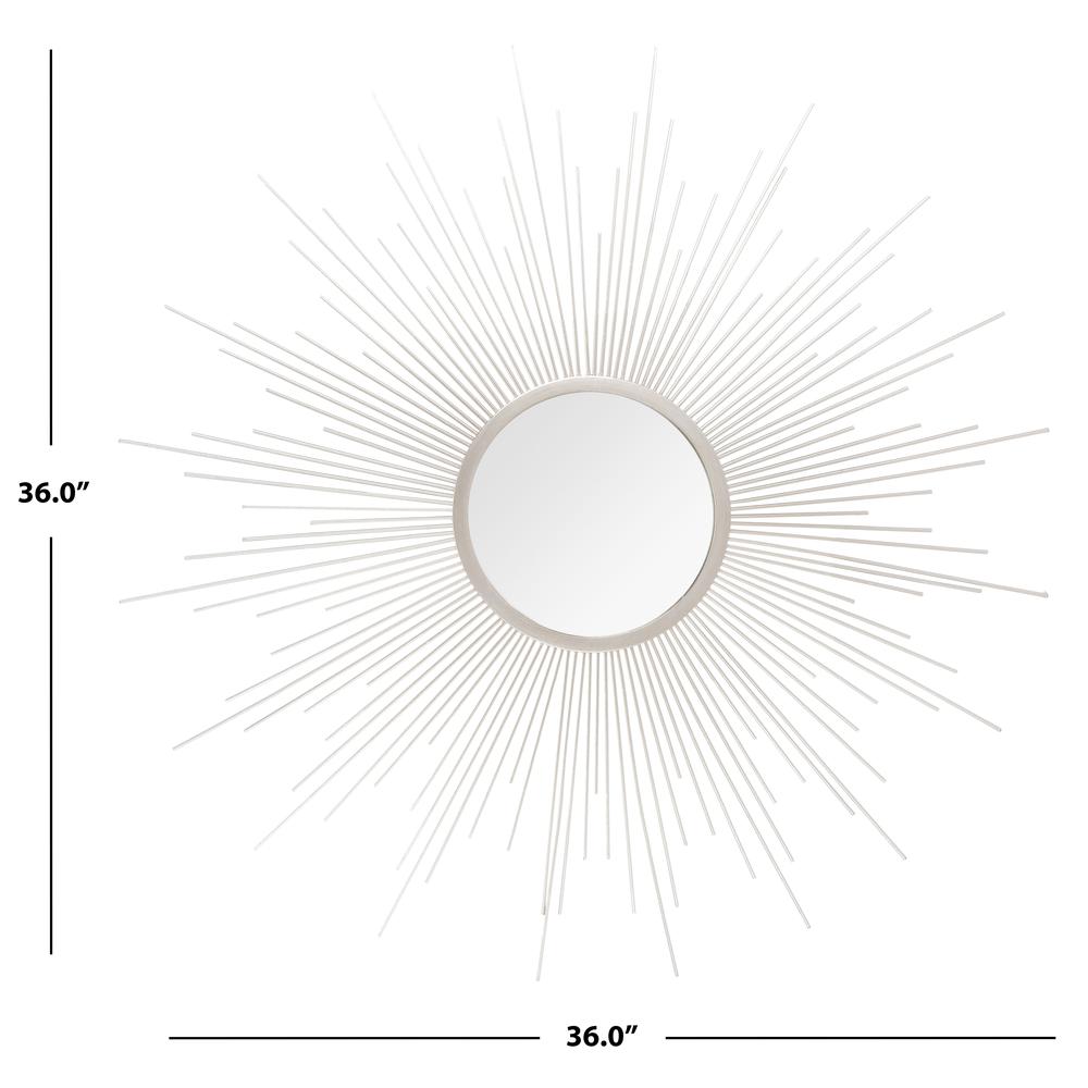 Madilyn Sunburst Mirror, Champagne