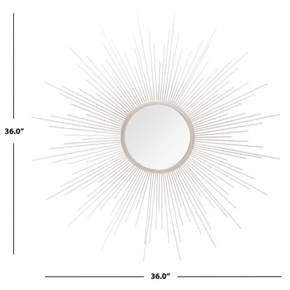 Madilyn Sunburst Mirror, Champagne