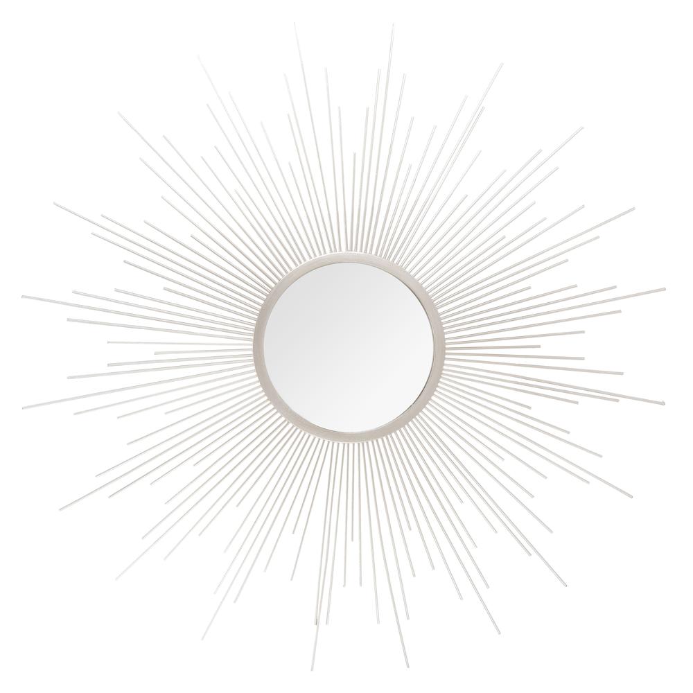 Madilyn Sunburst Mirror, Champagne