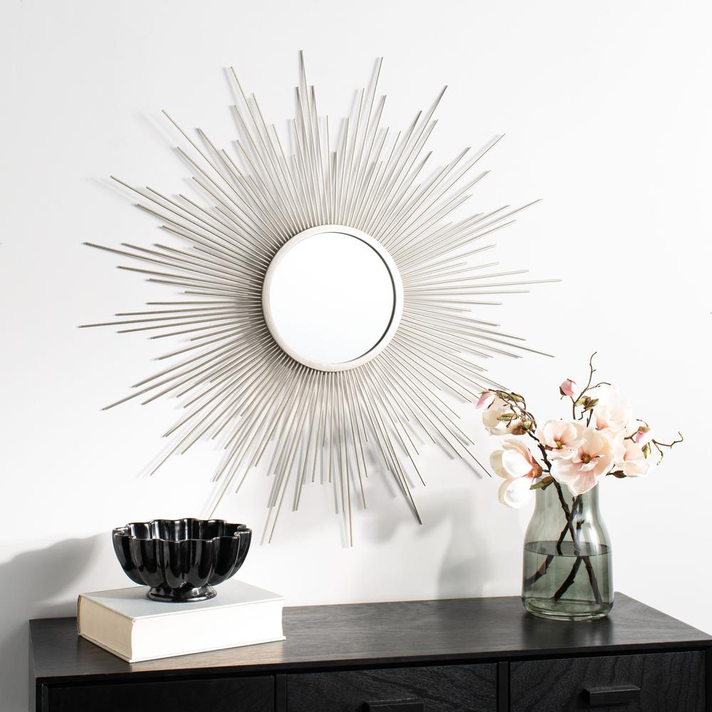 Madilyn Sunburst Mirror, Champagne