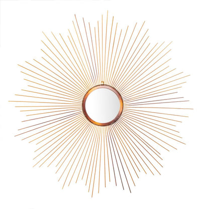 Arlo Sunburst Mirror, Copper