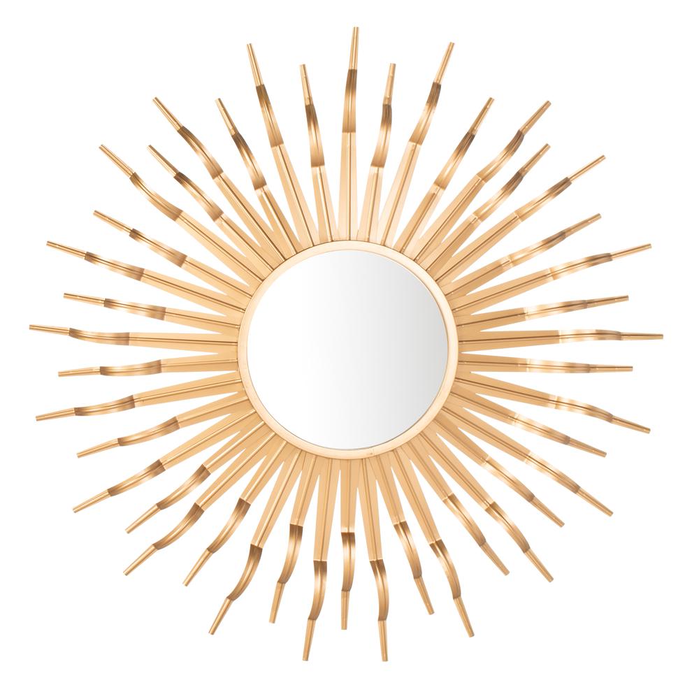 Naya Sunburst Mirror, Gold