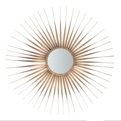 Lachlyn Sunburst Mirror, Gold