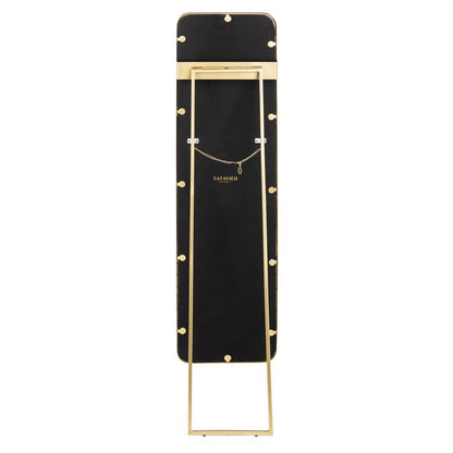 Lerna Mirror, Brushed Brass