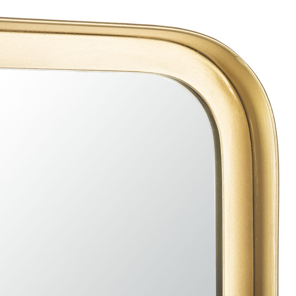 Lerna Mirror, Brushed Brass