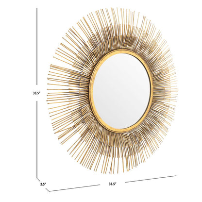 Weslon Mirror, Black Matte