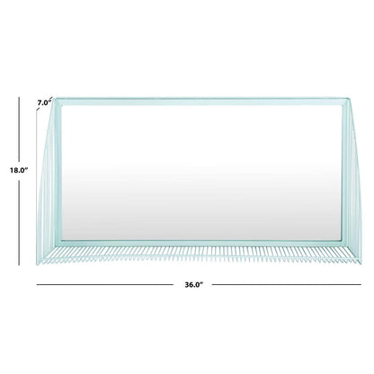 Henly Mirror, Teal