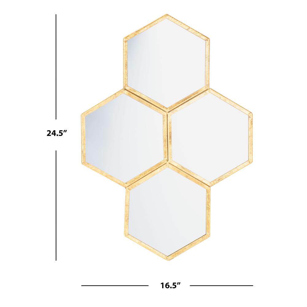 Galen Mirror, Gold Foil