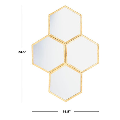 Galen Mirror, Gold Foil