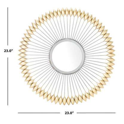 Rulan Mirror, Zinc/Gold