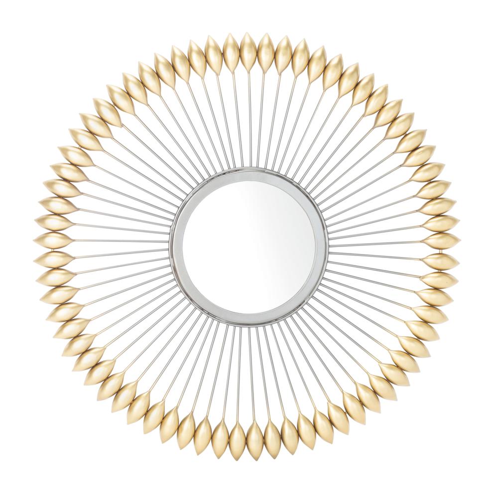 Rulan Mirror, Zinc/Gold