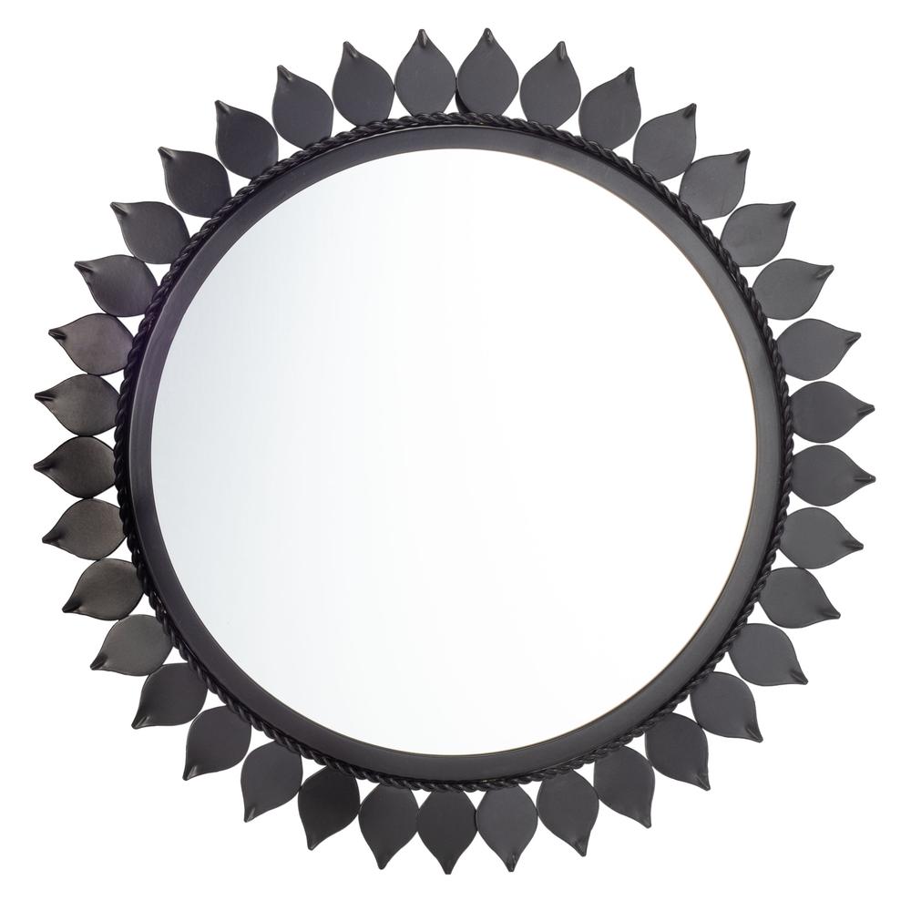 Nally Mirror, Matte Black