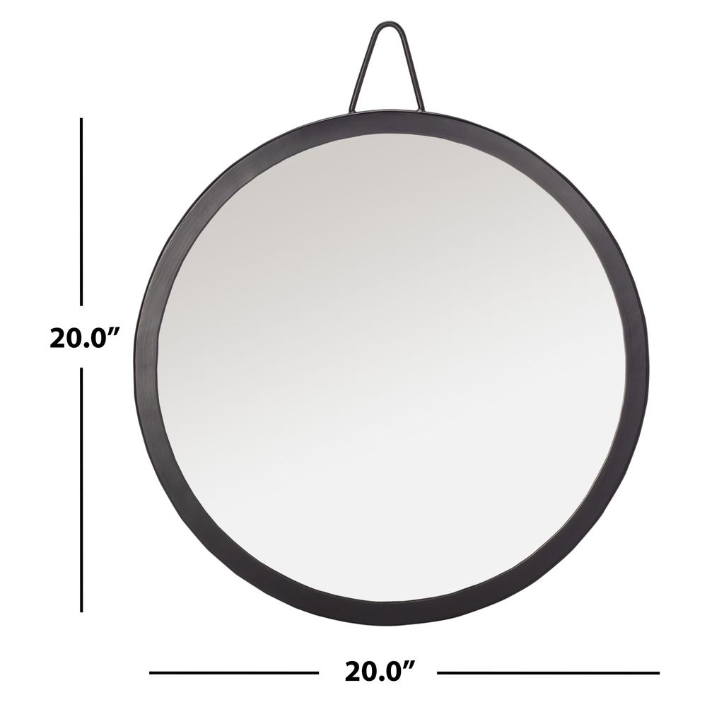 Darsey Mirror, Matte Black
