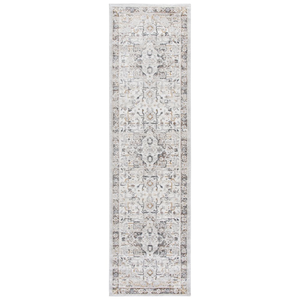 Msr Mulberry 6410 - Ivory / Grey - 2'-2" x 8'-0"