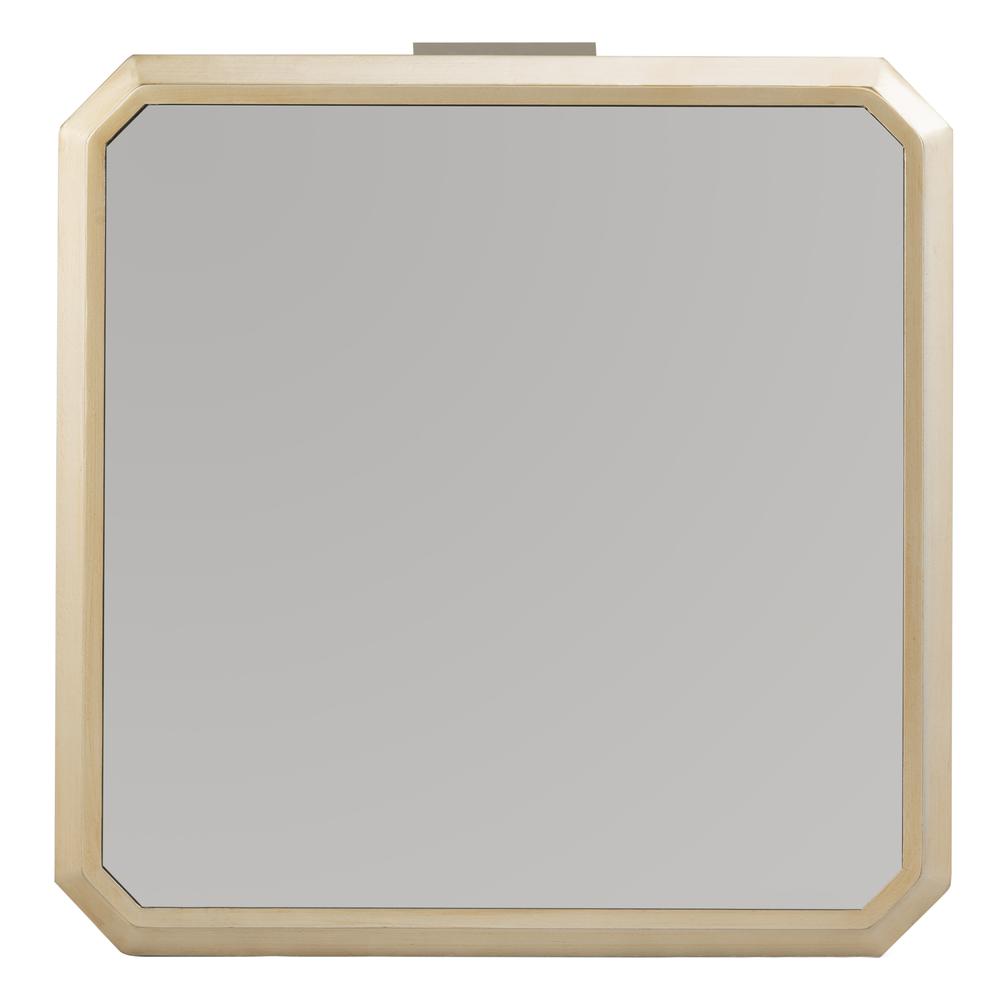 Giana 3 Drawer Mirrored Nightstand, Mirror
