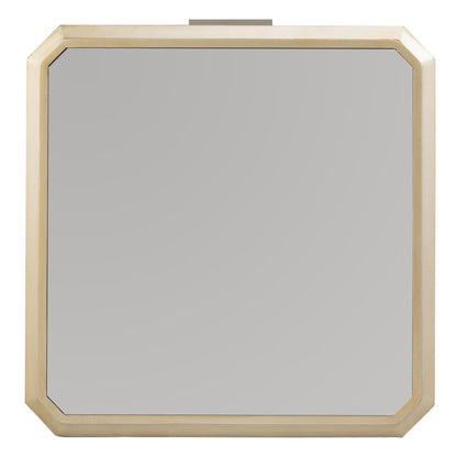 Giana 3 Drawer Mirrored Nightstand, Mirror