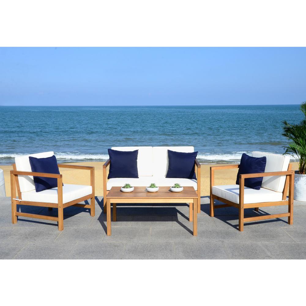 Montez 4 Pc Outdoor Set With Accent Pillows
