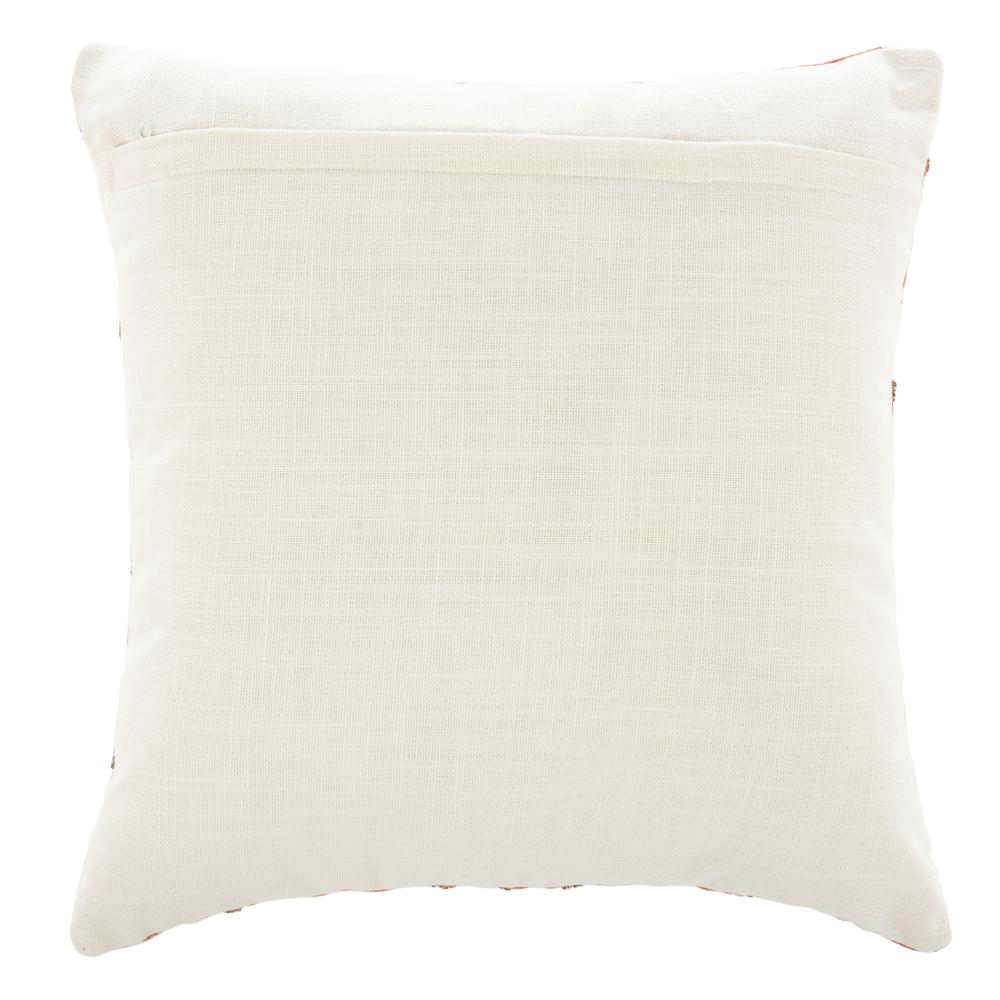 Falla Pillow, Orange/White