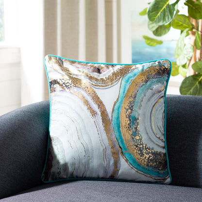Nima Pillow, Blue/Gold