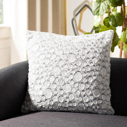 Kiana Pillow, White/Grey