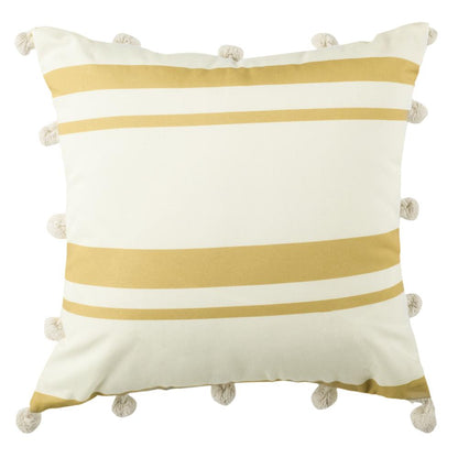 Jirina Pillow, White/Gold