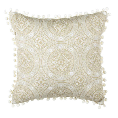 Valencia Pillow, Taupe/Beige