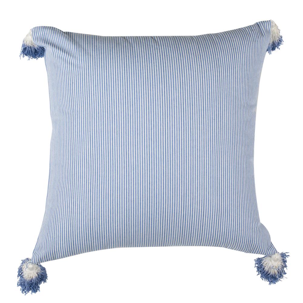 Sidney Pillow, Blue/White
