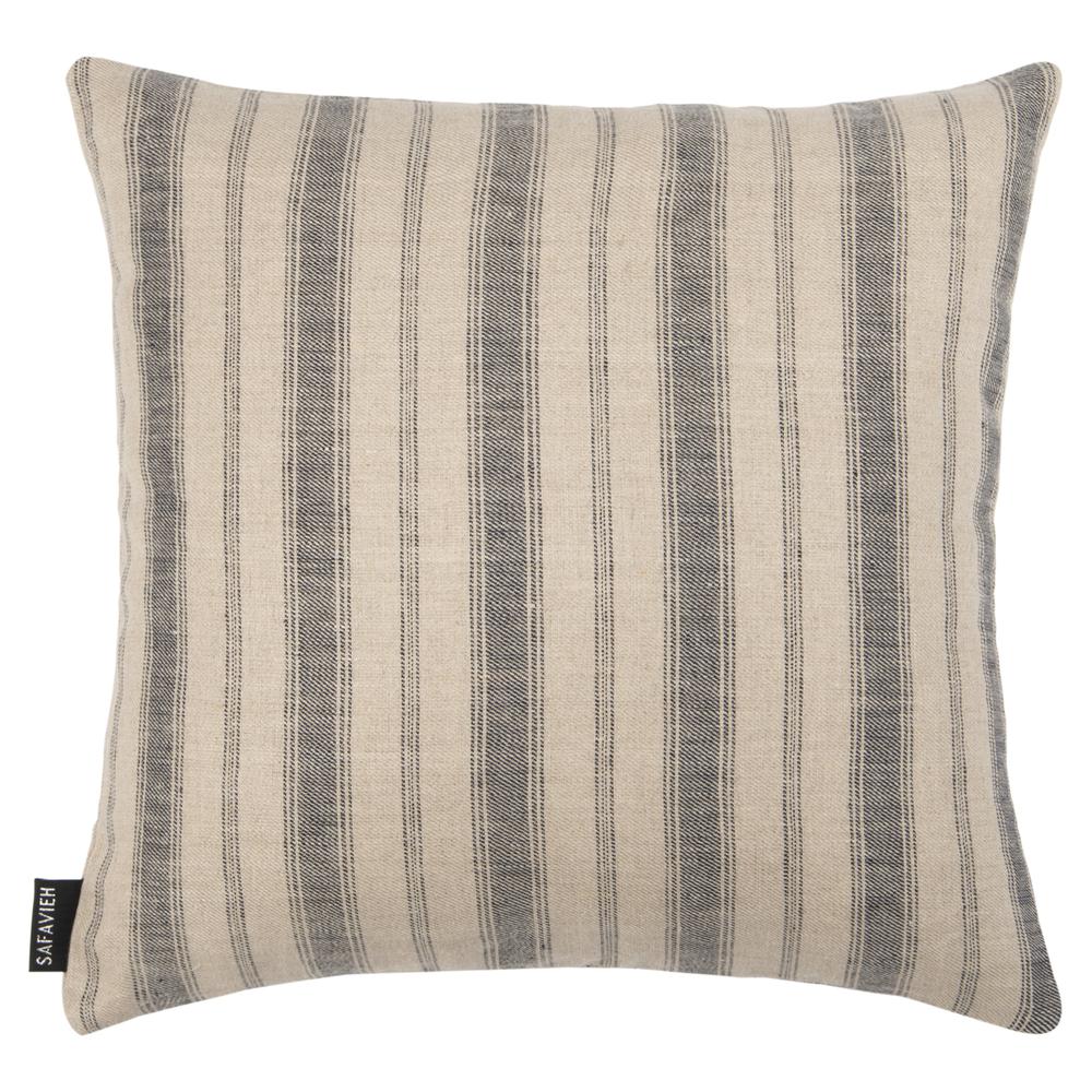 Varina Pillow, Blue/Natural