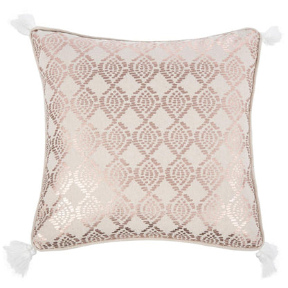 Remis Pillow, Rose Gold/White