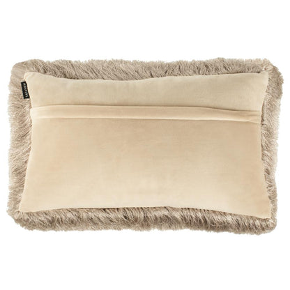 Chic Shag Pillow, Beige, PLS735A-1220