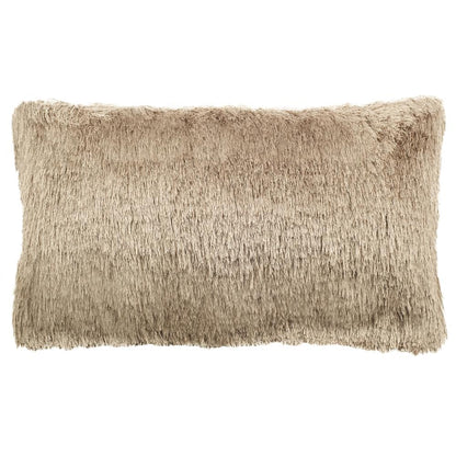 Chic Shag Pillow, Beige, PLS735A-1220