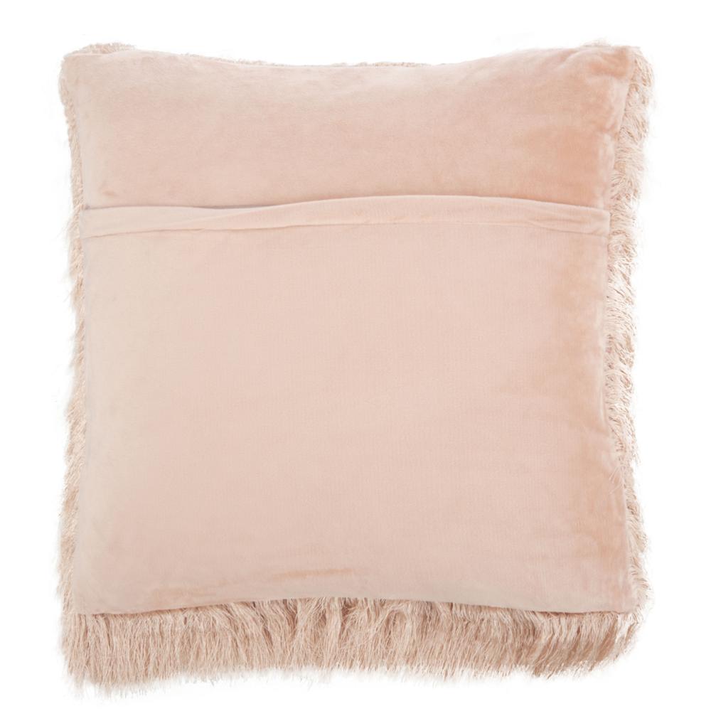 Cali Shag Pillow, Blush, PLS735D-2020