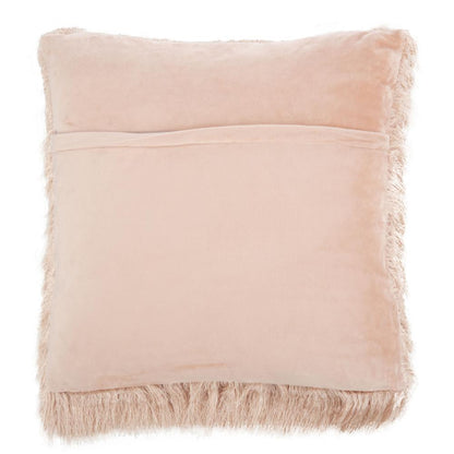 Cali Shag Pillow, Blush, PLS735D-2020