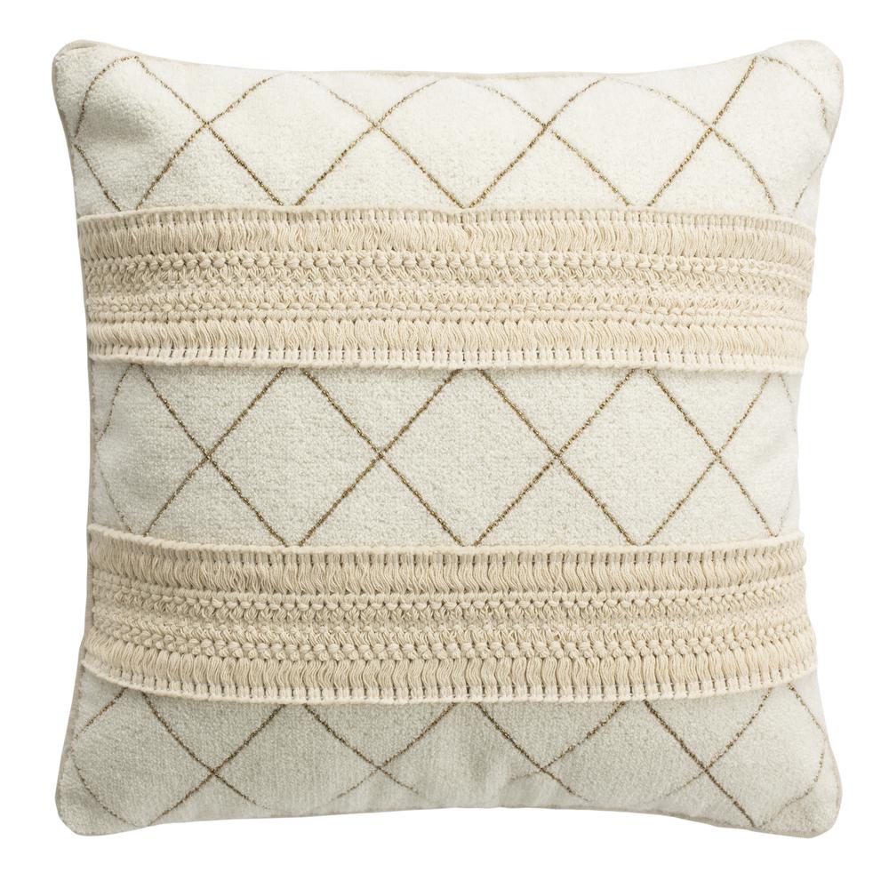 Braxton Pillow, Cream