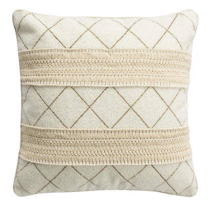Braxton Pillow, Cream