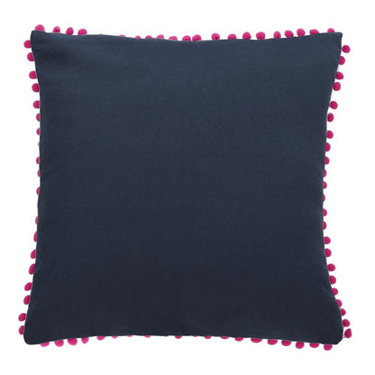 Atalia Pillow, Pink/Cream/Navy