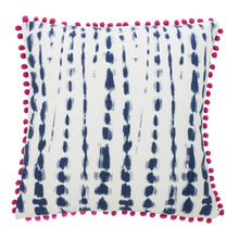 Atalia Pillow, Pink/Cream/Navy