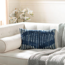 Laurena Pillow, Blue/Cream, PLS795A-1220