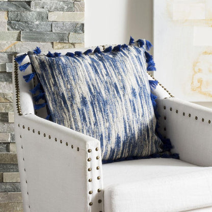 Marni Pillow, Blue/Cream