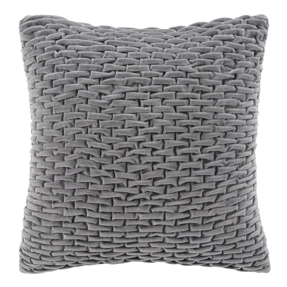 Caine  Pillow, Mid Grey, PLS879A-2020